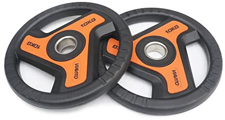 VIAVITO Rubber Bumper Olympic Weight Plates