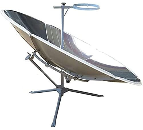 DPDZSW Concentration Grill Solaire Portatif, Cuisinière Solaire Extérieure, Barbecue, Four Solaire en Acier Inoxydable Chauffe Boissons Et Cuit Aliments, Cuisinière sans Fumée