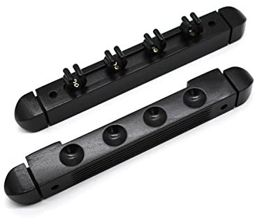 BILMAG Billard Zubehör Queuehalter Wandhalter Roman für 4 Queue Cue Kö, Queueständer (Schwarz)