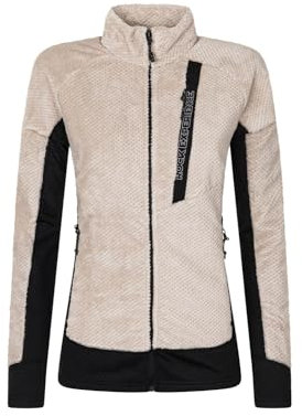 Rock Experience REWC02841-C967 Blizzard TECH Mock Neck Woman Fleece Sweatshirt Damen 0129 Chateau Gray+0208 Caviar S