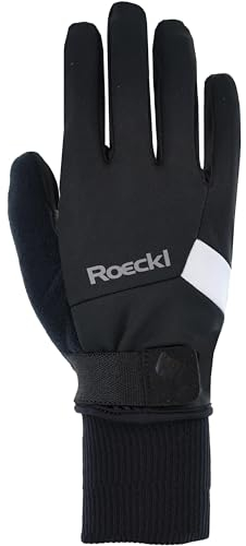 Roeckl Damen, Herren Langlaufhandschuhe Lappi 2 Black-White 8