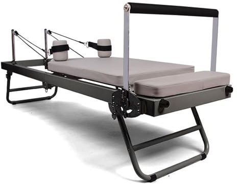 WENNEWU Faltbar Pilates Reformer Pilates -Maschine Und Ausrüstung Für Den Heimgebrauch Geeignet Für Anfänger Und Zwischenbenutzer,C