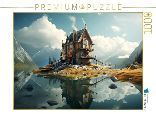 Puzzle · EIN Motiv aus dem Kalender Fantastische Inselwelten | Gebirgsinsel · 1000 Teile · Lege-Größe 64 × 48 cm · CALVENDO Puzzle