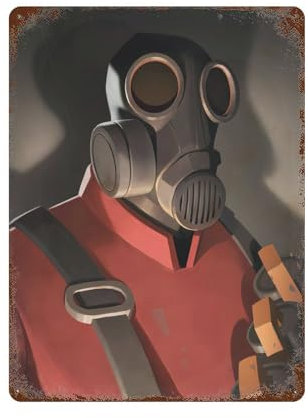 YXWOYNHY Pyro Art Poster, Wanddekoration, Kunst, Metall-Blech-Poster, moderne Wohnkultur, Kunst, Metallposter, Hausbar, Laden, Dekorationen, Vintage-Schild, Geschenk, 39,9 x 30 cm