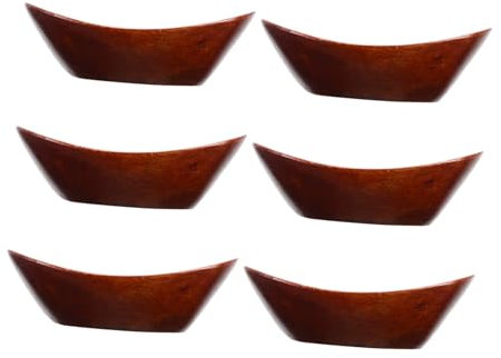 Mikinona 6pièces Supports Bois pour Et Couverts Repose- Vintage Bois pour Table pour Décoration De Table Et Fonctionnalité