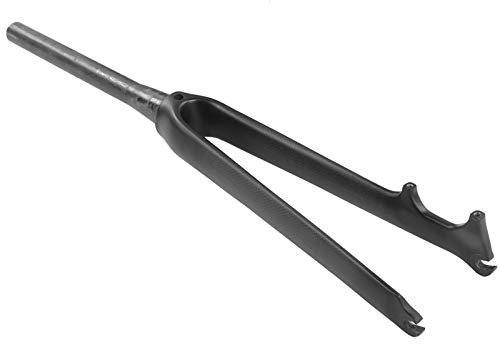 Forcella anteriore 700C Forcelle Strada Disco 73×17×9 Fibra di Carbonio Forcella Anteriore 3K Matt Bici Da Strada Freno A Disco Tubo Top Tubo Cono Sgancio Rapido