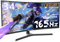 Great Voell 34 Inch Gaming Monitor Curved, 165Hz, UWQHD 3440x1440, Ultrawide Monitor, 1500R, 1Ms, 99%sRGB, HDMI 2.0, DP 1.4, FreeSync, HDR, Anti-Blue Light Eye Protection, VESA, Multifunctional Stand