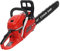 58cc Petrol Chainsaw, 20-Inch Bar with Automatic Chain Lubrication and Anti-Vibration Handle, 2-Stroke Engine, Handheld Cordless Chainsaw for Wood Cutting and Tree Trimming Red