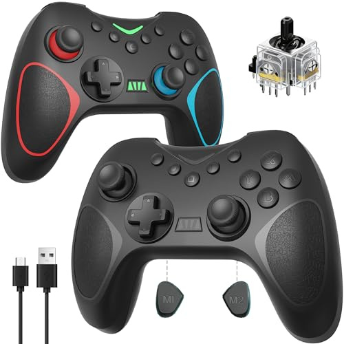 Manette sans fil pour PS4/PS5, Gamepad pour PS5, avec Prise Audio, Pavé Tactile, Six Axes, pour PS5/PS4/Slim/Pro Wireless Switch Controller