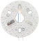 Oreilet Panel de Repuesto de Luz LED para Ventilador de Techo de 5,3 15W con Cambio de Color, 3 CCT 3000K, 4500K y 5000K, Kit de Actualización de Luz LED Regulable para Ventilador Techo