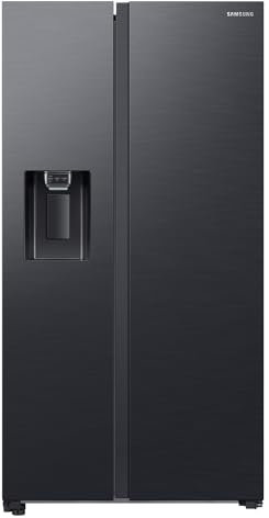 Samsung Frigorifero Side by Side RS64DG53M3B1/EF, Wifi No Frost, Motore Digital Inverter, 635L, Nero (Ricondizionato)