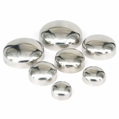 1PC 76mm O/D 304 Stainless Steel Butt Weld End Cap