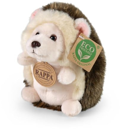 Rappa Plüsch Igel Kuscheltier 13 cm umweltfreundliches Spielzeug