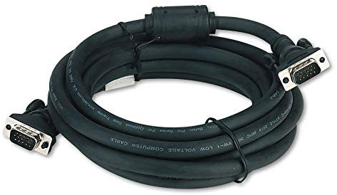 Belkin Pro Series de Alta Integrity VGA/SVGA Monitor portátil Cable 3 m vga (D-Sub) VGA (D-Sub) Negro Cable VGA – Cable VGA (3 m, VGA (D-Sub), VGA (D-Sub), Negro)