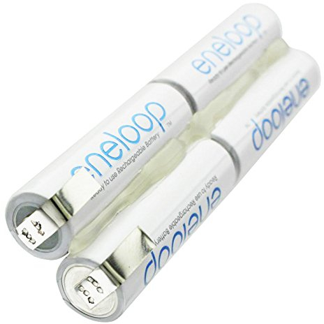 Akkupack Sanyo eneloop AA Stange L2x2 4,8/2000 mit LF-U