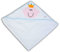 Zigozago - Kinder Bade-Handtuch mit Kapuze handgefertigt Kleiner Prinz - 75 X 75 cm (100% Baumwoll-Frottee)