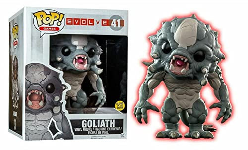 Funko - Figurine Evolve - Goliath Oversized Glow In The Dark Exclu Pop 15cm - 0849803057565