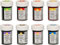 bakeryteam Wilton Lebensmittelfarben Set bakeryteam Edition (8 x 28g)