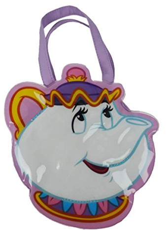 Disney Beauty & The Beast Handbag Travel Tote, 19 cm, White