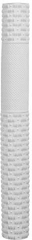 DSC Hayden Cricket Bat Grip | Color: White | Pack of 1 | Material: Rubber | Better Shock Absorption | Enhanced Control | Simple Installation | Usage for All Players | Comfortable Fit