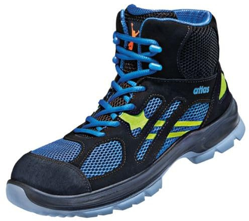 Atlas Flash 8205 S1P Sicherheitsschuh, Herren, Logistik & Lager, Atmungsaktiv, Leicht, Weite 10