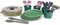 Dantoy XHP-2681 Green Bean 22 pcs Dinnerware Set
