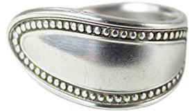 Besteckschmuck Ring, ca. 63 (20) Ring aus Besteck