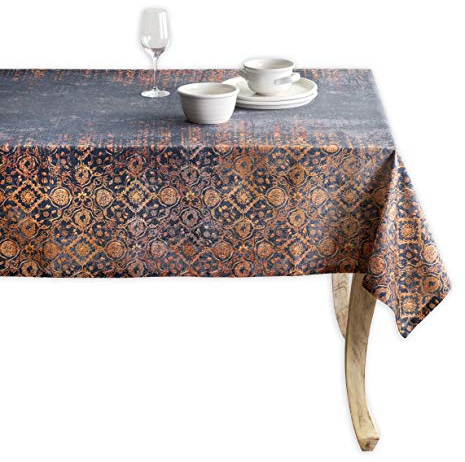 Maison d' Hermine Imperfection 100% Baumwolle Tischdecke für Küche | Abendessen | Tischplatte | Dekoration Parteien | Hochzeiten | Thanksgiving/Weihnachten (Rechteck, 160cm x 220cm)