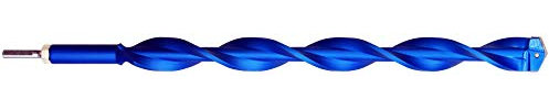 Tivoly 12001743800 Schnee- und Eisbohrer Technic, Sechskantschaft, für intensiven Gebrauch, Durchmesser 38 mm, Blau