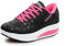 700-INK Donna Plateau Sneakers Scarpe Casual con Zeppa Scarpe da Passeggio Antiscivolo per Sport, Corsa, Outdoor Rose 39