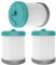 Odashen Lot de 3 filtres de rechange pour aspirateur sans fil TINECO A10/A11 Hero/Master EA10/Pure One/X1/R1/T1/S1/MINI/LITE/S11/S12