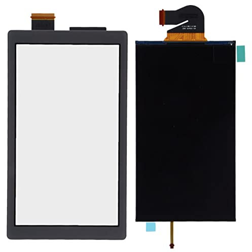 Ersatz-LCD-Bildschirm für Lite, Verschleißfester Digitizer-Touchscreen, LCD-Anzeigetafel-Reparaturteile für Lite (Schwarz)