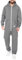 Basisstoff Sheeesh Herren Jumpsuit Dunkelgrau Gr. XL