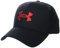 Under Armour Herren Blitzing Cap Stretch Fit Hut, (004) schwarz/rot, XL/XXL