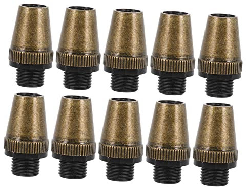 DOITOOL 10 Pièces Fil De Lustre Boucle Câble De Raccordement Fil De Plafond Léger -Câbles Connecteurs De Fil De Lumière Poignées De Connecteur De Cordon -Câble Cordon Connecteur