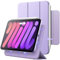 JETech Magnetische Hülle für iPad mini (A17 Pro, 2024 Modell, 7. Generation) / mini 6 (Modell 2021, 6. Generation), Schlank Case (Violett)