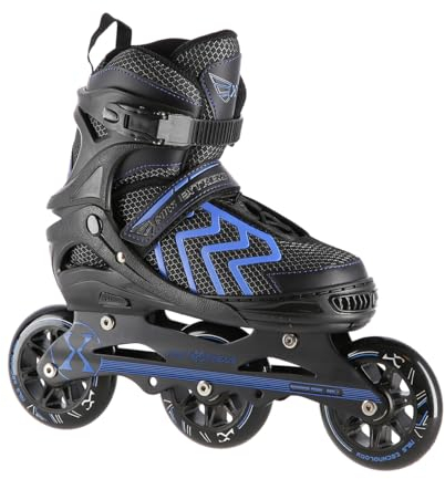 Nils Extreme Inliner Paris, Farbe:Schwarz-Blau, Größe:M(35-38)