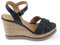 CHATTAWAK Damen 13NelsNoir 39 Sandale mit Absatz, Schwarz, EU