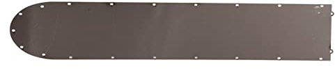 Couvercle de batterie M365 Aovo Pro - Plaque inférieure 52 × 10 × 1 - Noir - En acier inoxydable - Compartiment de batterie - Pour scooter électrique Mijia M365