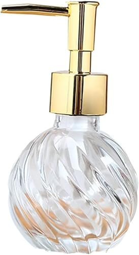 Glass Pump Bottles for Travel and Home Use Shower Gel Dispenser Shampoo Pump Bottle Glass Bottles Travel Pump Bottle Foaming Dispenser Travel Soap Empty Pump Body Wash/466