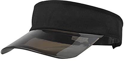 Sonnenvisier Transparente Sonnenschild Sonnenhut Damen Visor Cap Sport Sonnenschutz Strand Sonnenblenden Hut UV-Schutz Kappe Sommer für Golf Tennis Sonnenhut