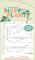 Happy Plants - Familienplaner 2025 - Korsch-Verlag - Kalender mit 6 Spalten zum Eintragen - 27 cm x 46 cm