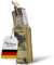 SHIELD Germany 1er Magazintasche für Airsoft Pistole - Ideal für Glock 17, P99, PPQ, M1911, HK45, USP Kurzwaffen Magazine - Airsoft Zubehör, Molle Pouch Plattenträger (Multicam)