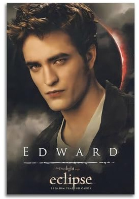 LMJUSNEFNC Filmposter Twilight Robert Pattinson, dekoratives Gemälde, Leinwand, Wandposter und Kunstdruck, moderne Familienschlafzimmer-Dekoration, Poster, 40 x 60 cm