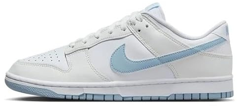 Nike Dunk Low Retro Herrenschuhe (DV0831-109, White/Summit White/Light Armory Blue), 42 EU