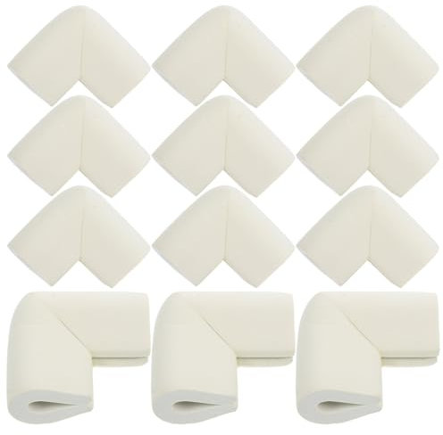 UKCOCO 12 StüCk U-FöRmige Kantenschutzecken Aus WeißEm Schaumstoff FüR MöBel Und Bilderrahmen Schutz Beim Transport Und Umzug 5.5X5.5X3.5Cm