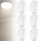 6 Stück GX53 LED Leuchtmittel Warmweiß 4000K, 7W Ersetzt 71W Halogenlampe Energiesparende Einbaustrahler für Schranklicht, GX53 Glühbirne Kein Flackern für Schrankleuchten Leselampe Kronleuchter