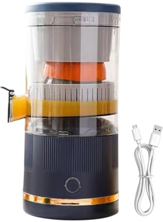 Uozonit Electric Orange Juicer | Orange Juice Squeezer Automatic Separation Fruit Press Machine | Portable Juice Container, 7.4V Juicer Blender Orange Juicer for Lime, Orange, Grapefruit