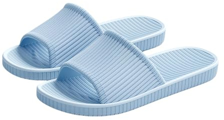 JaYouhe Unisex Shower Slipper, Non-Slip Lightweight house slider shoes for Women/Men, swimming pool Bathroom Indoor Garden Use