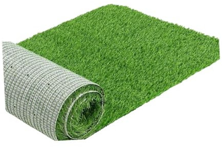 Toilettes pour Chien avec Gazon Artificiel, Tapis de Gazon Artificiel Lavable pour Chien, Grand Bac à Litière pour Chiot, Tapis de Pelouse pour Parc Domestique, L'intérieur et L'extérieur, 40cmx60cm